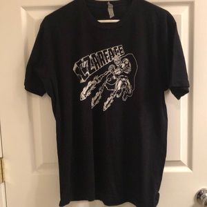 Black czarface hip hop shirt used good condition